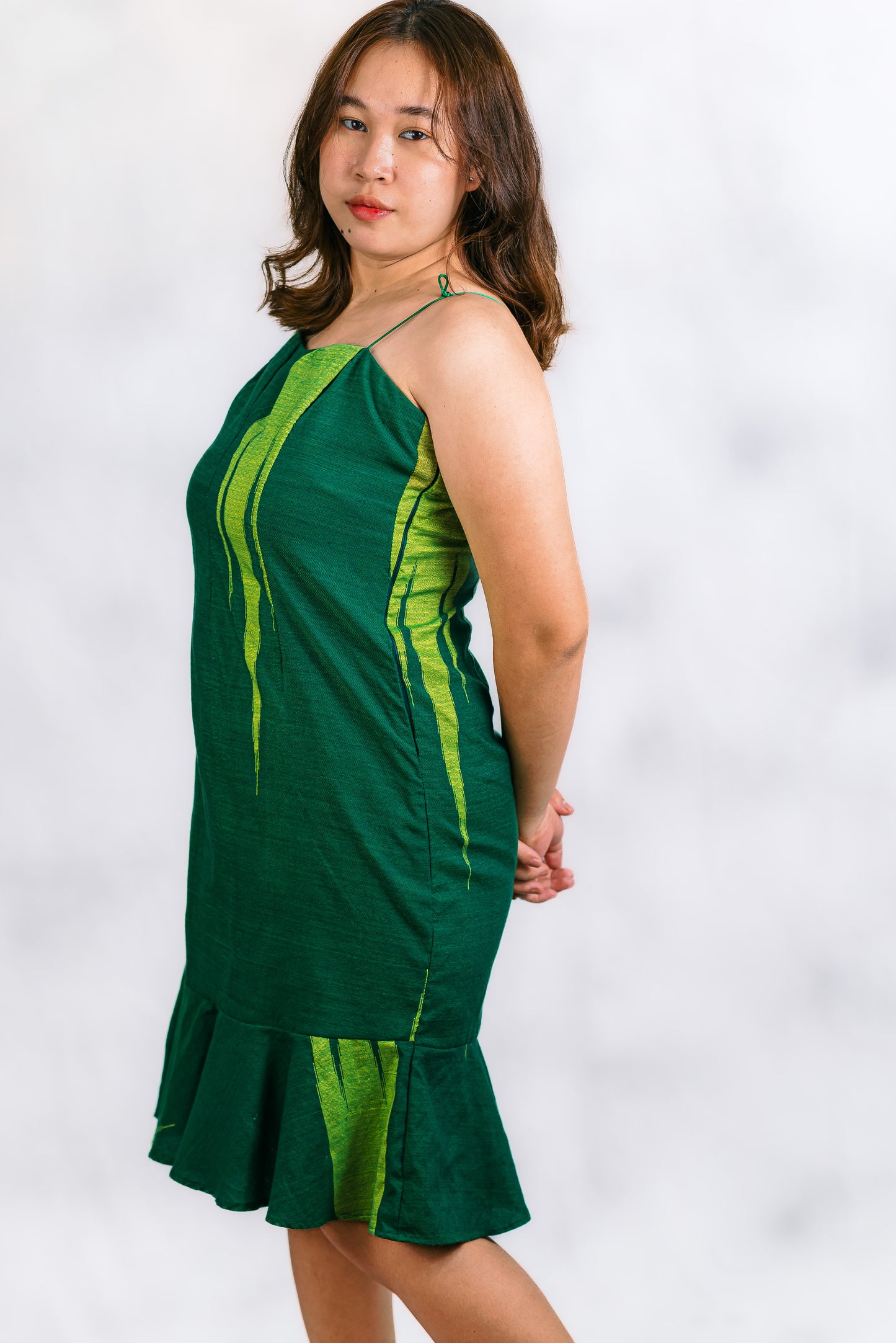 Green dress