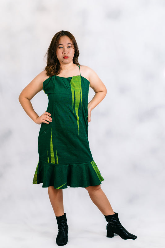 Green dress